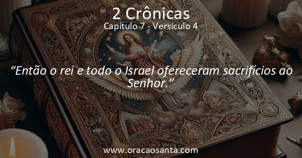 2 Crônicas 7:4