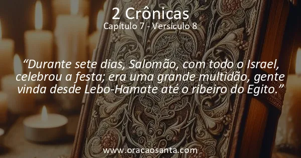 2 Crônicas 7:8