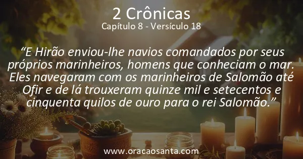 2 Crônicas 8:18