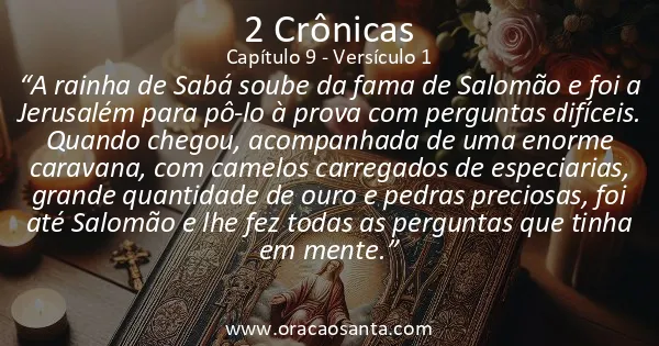 2 Crônicas 9:1