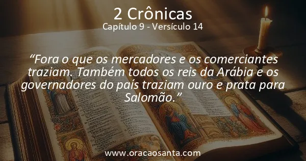 2 Crônicas 9:14