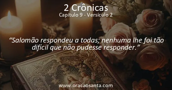 2 Crônicas 9:2