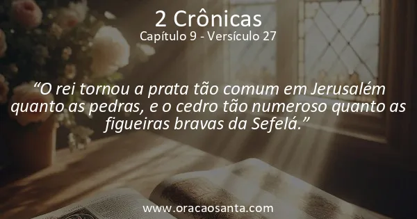 2 Crônicas 9:27