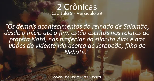 2 Crônicas 9:29