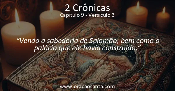 2 Crônicas 9:3