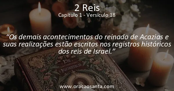 2 Reis 1:18