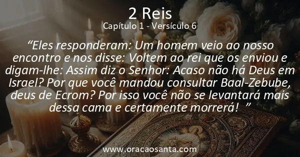 2 Reis 1:6