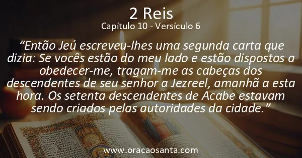 2 Reis 10:6