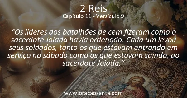 2 Reis 11:9