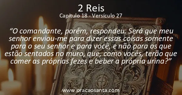 2 Reis 18:27