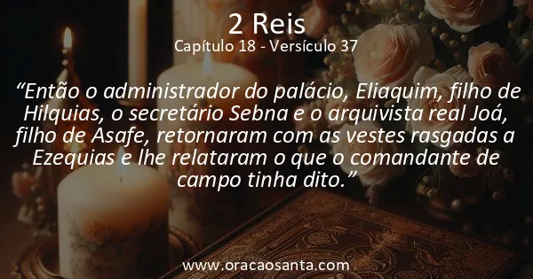 2 Reis 18:37