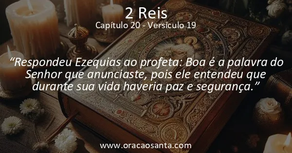 2 Reis 20:19