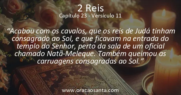 2 Reis 23:11