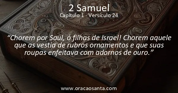 2 Samuel 1:24