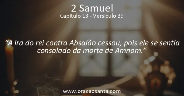 2 Samuel 13:39