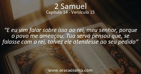 2 Samuel 14:15