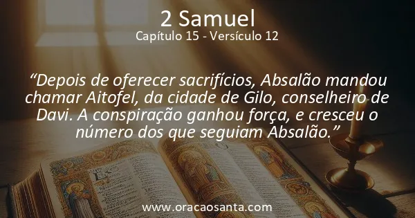 2 Samuel 15:12