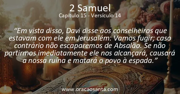 2 Samuel 15:14