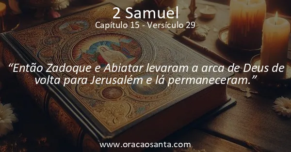 2 Samuel 15:29