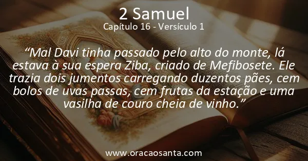 2 Samuel 16:1