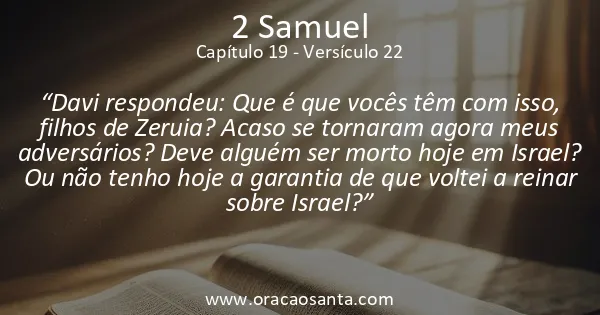 2 Samuel 19:22