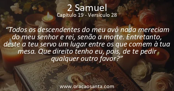 2 Samuel 19:28