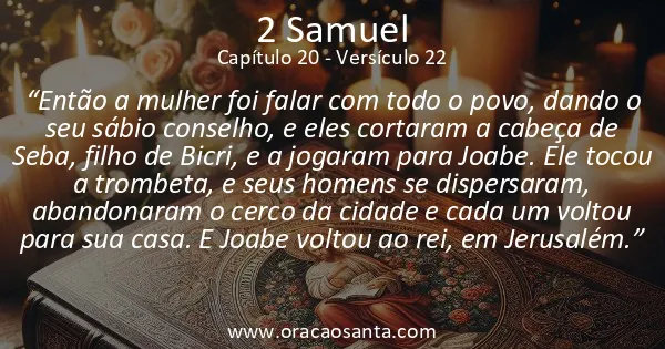 2 Samuel 20:22