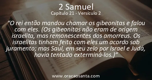 2 Samuel 21:2