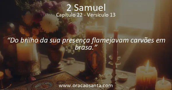 2 Samuel 22:13