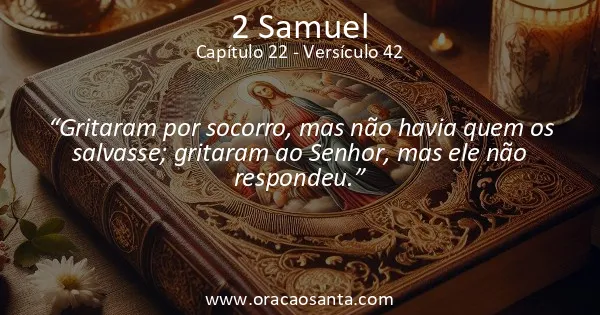 2 Samuel 22:42