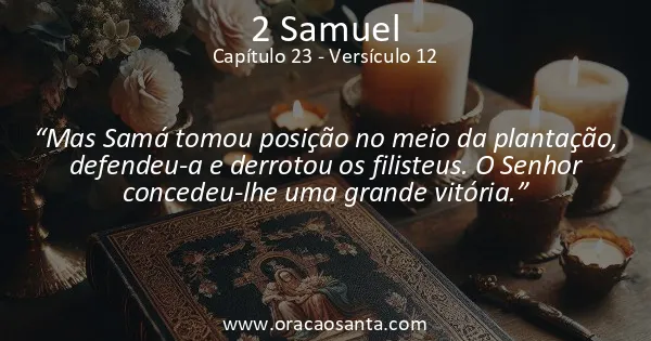 2 Samuel 23:12