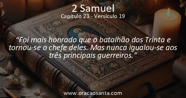 2 Samuel 23:19