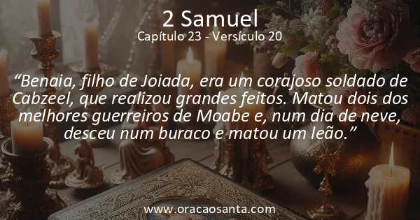 2 Samuel 23:20