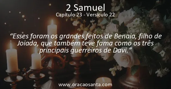 2 Samuel 23:22