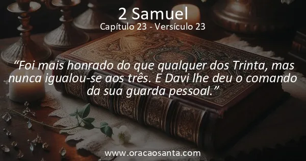 2 Samuel 23:23