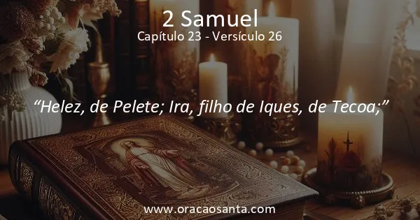 2 Samuel 23:26