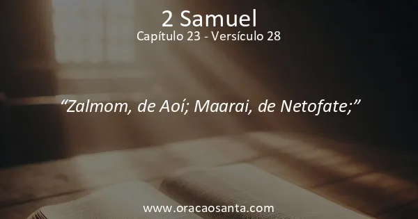 2 Samuel 23:28