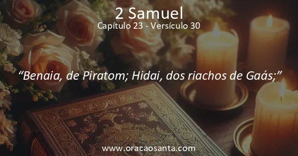 2 Samuel 23:30
