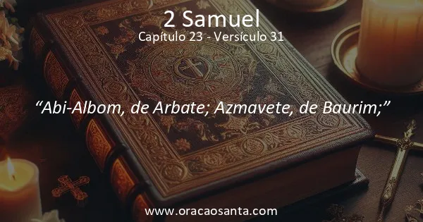 2 Samuel 23:31