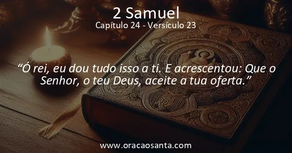 2 Samuel 24:23