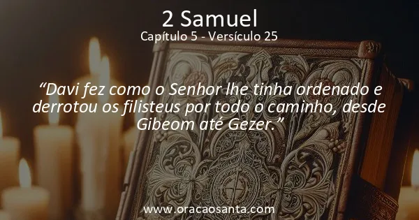 2 Samuel 5:25