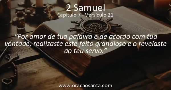 2 Samuel 7:21