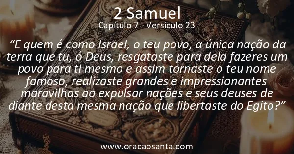 2 Samuel 7:23