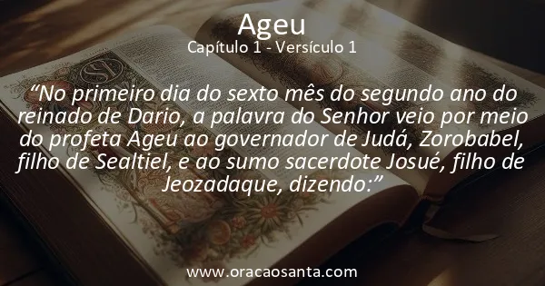 Ageu 1:1