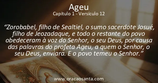 Ageu 1:12