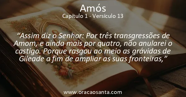 Amós 1:13