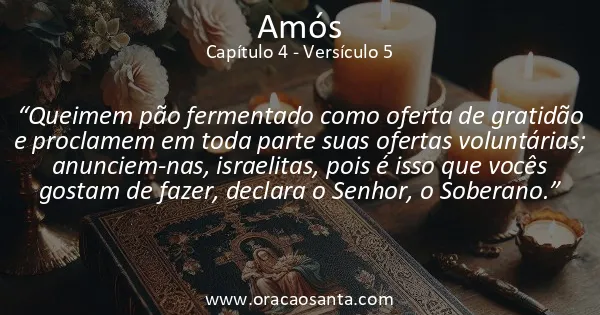 Amós 4:5