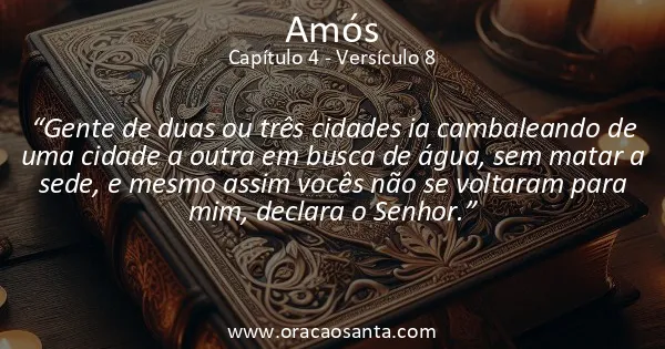Amós 4:8