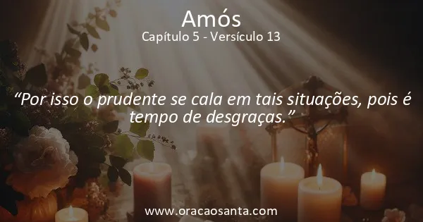 Amós 5:13