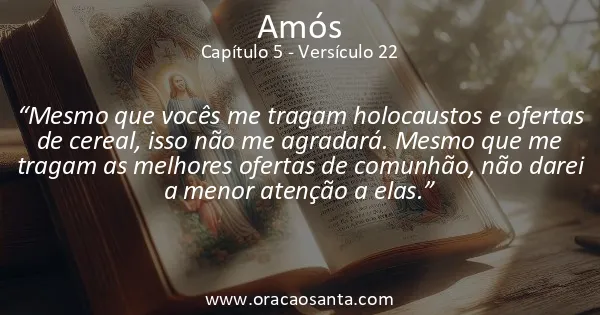 Amós 5:22